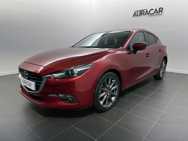 Usado Mazda 3 Edition 105 CV (77 kW) 2018 Rojo Berlina
