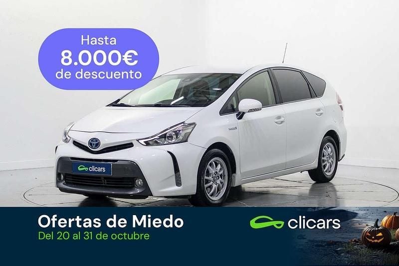 Blanco Usado 2018 Toyota Prius+ Advance Monovolumen | 16.590 € (Super precio) - Imagen 1/4