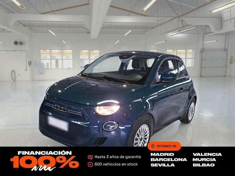 Azul Usado 2022 Fiat 500e Action Berlina | 13.450 € (Precio justo) - Imagen 1/4