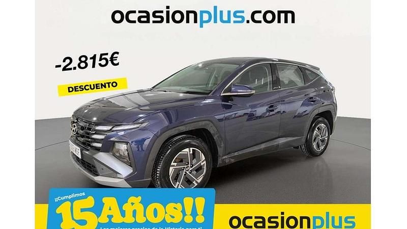 Azul Usado 2024 Hyundai Tucson SUV | 28.155 € - Imagen 1/4