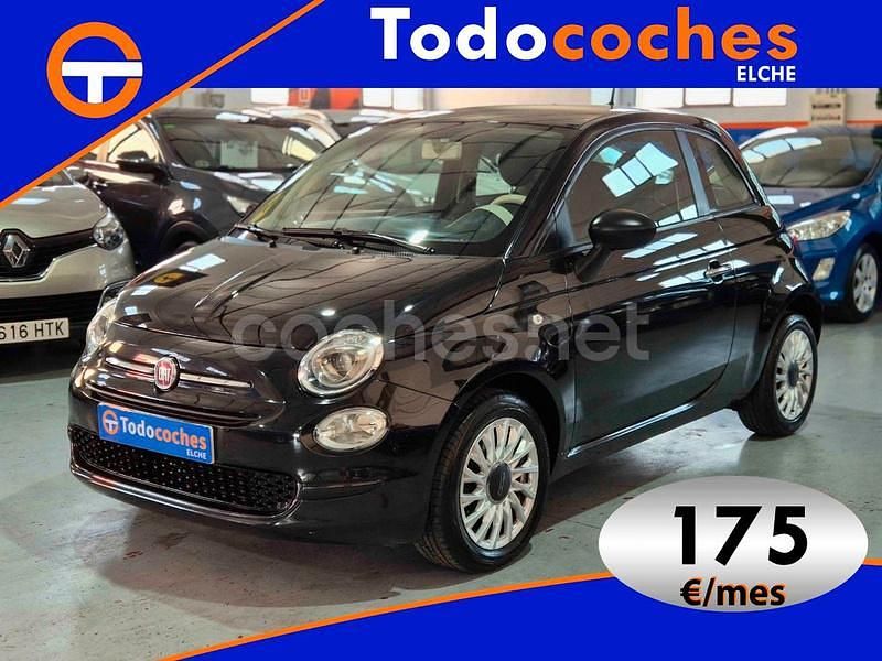Usado Fiat 500 70 CV (51 kW) 2022 Negro Berlina