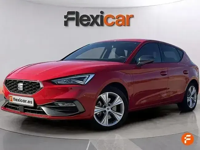 Usado Seat Leon FR 204 CV (150 kW) 2023 Rojo