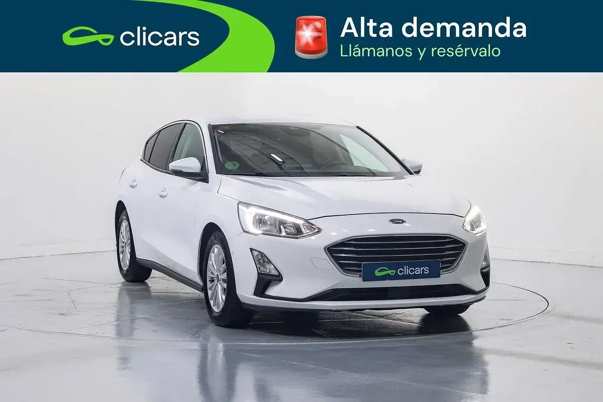 Usado Ford Focus Titanium 150 CV (110 kW) 2019 Blanco Utilitario