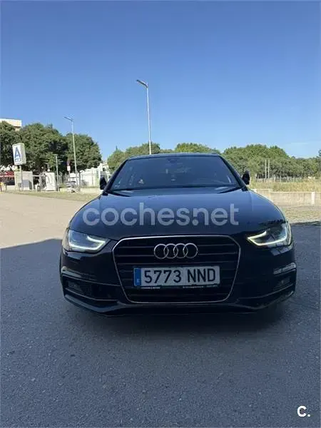 Usado Audi A4 S-Line 190 CV (139 kW) 2014 Negro Familiar