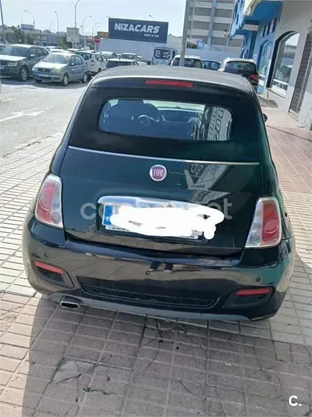Usado Fiat 500C S 69 CV (50 kW) 2015 Negro Descapotable