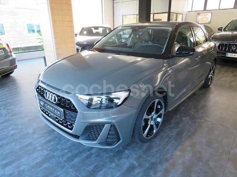 Verde Usado 2021 Audi A1 Sportback S-Line Utilitario | 18.900 € (Precio justo) - Imagen 1/4