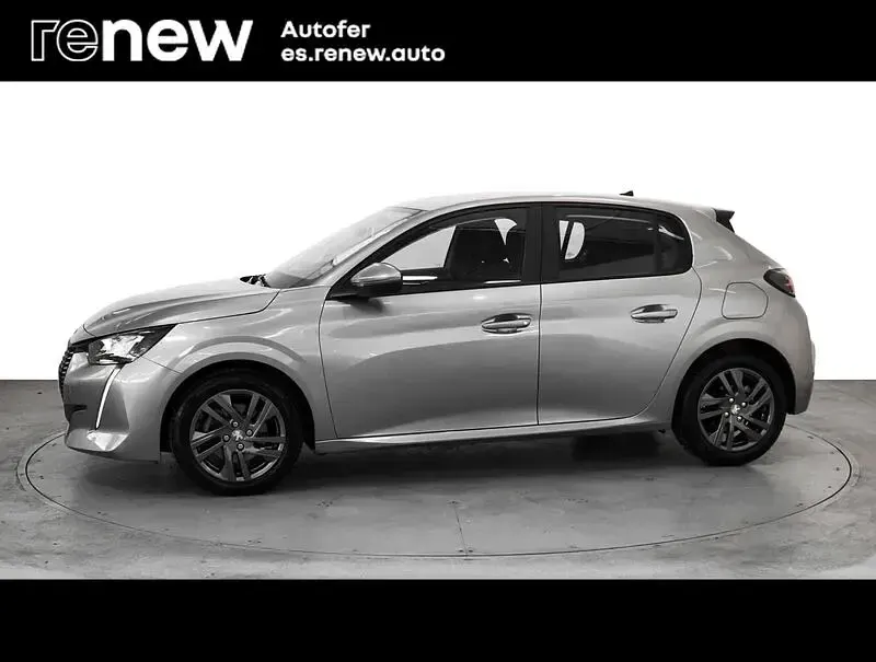Usado Peugeot 208 Active 100 CV (73 kW) 2021 Gris Utilitario