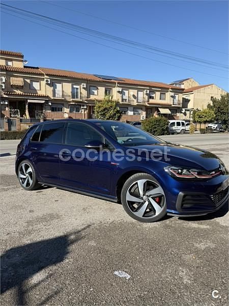 Usado VW Golf VII GTI 230 CV (169 kW) 2017 Azul Berlina