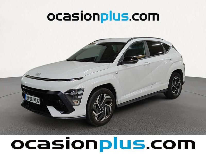 Blanco Usado 2023 Hyundai Kona N Line SUV | 19.991 € (Precio justo) - Imagen 1/4