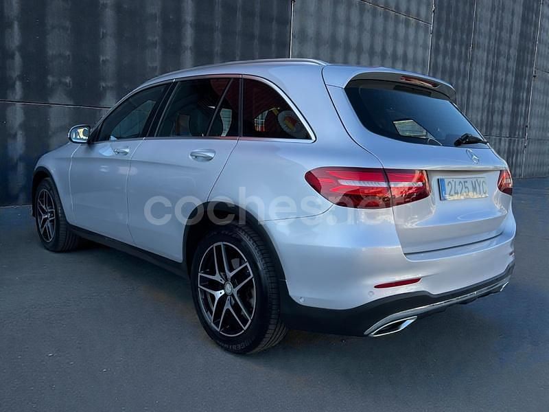 Usado Mercedes GLC250 AMG line 204 CV (150 kW) 2016 Gris / plata SUV