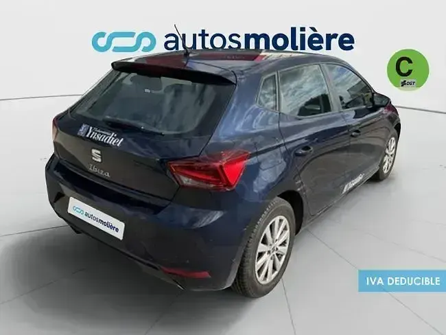 Usado Seat Ibiza Style Plus 110 CV (80 kW) 2022 Azul Utilitario