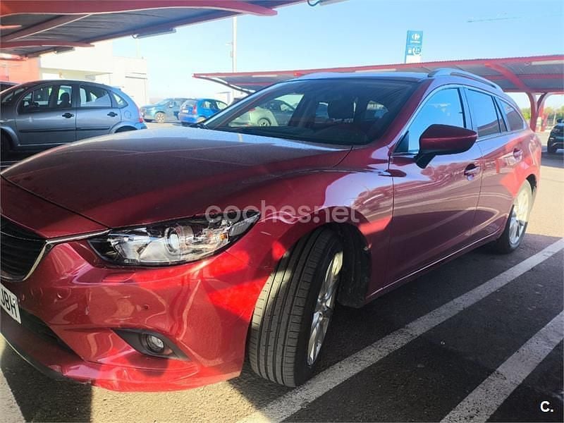 Granate Usado 2014 Mazda 6 Style Familiar | 15.750 € (Precio justo) - Imagen 1/4
