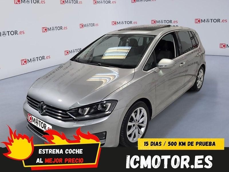 Usado VW Golf Sportsvan Sportline 110 CV (80 kW) 2016 Gris / plata Monovolumen