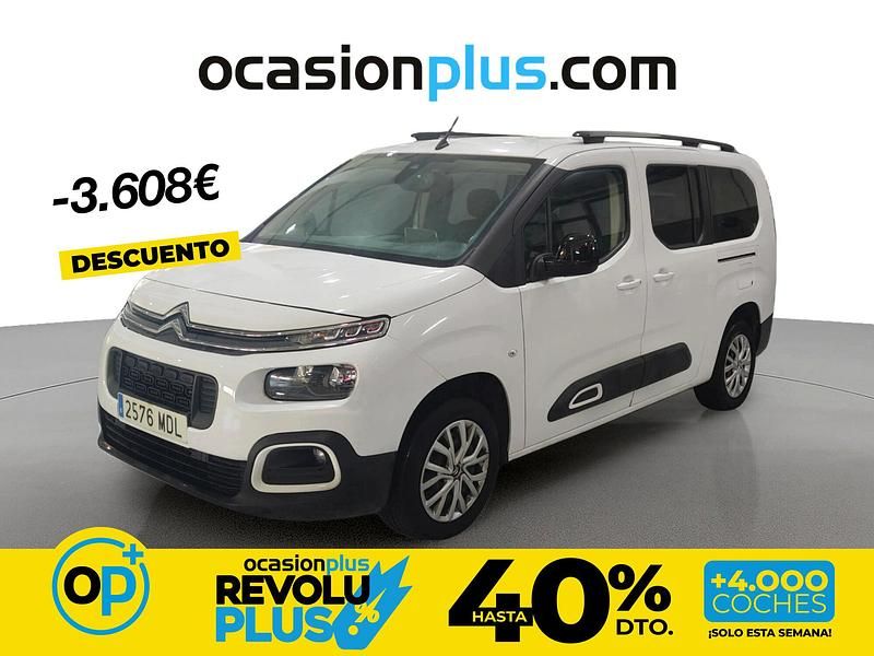 Usado Citroën Berlingo Feel 130 CV (95 kW) 2023 Blanco Monovolumen