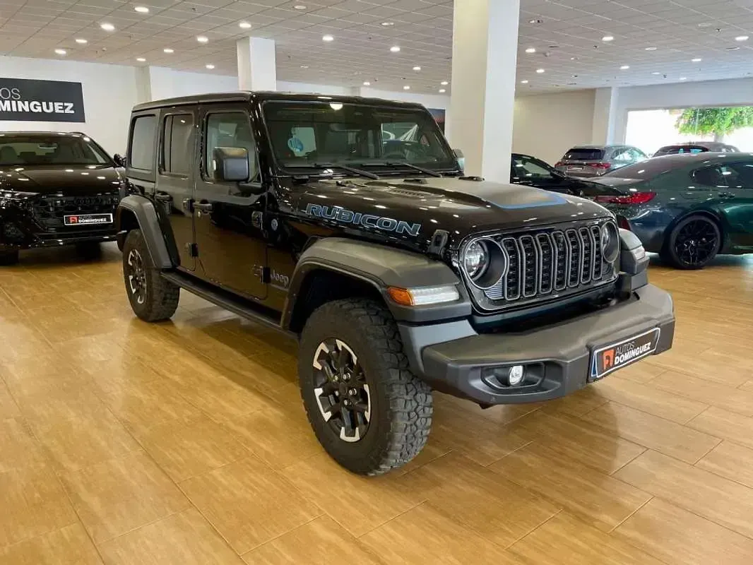 Usado Jeep Wrangler Unlimited Rubicon 381 CV (280 kW) 2025 Negro SUV