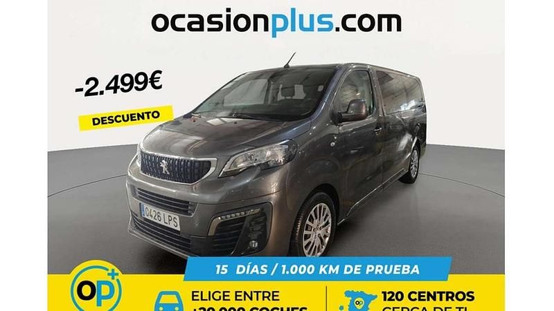 Usado Peugeot Traveller Business-Line 122 CV (89 kW) 2021 Plateado Monovolumen