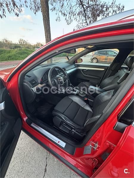 Usado Audi A4 140 CV (102 kW) 2008 Rojo Familiar