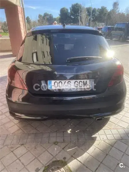 Usado Peugeot 207 Sport 110 CV (80 kW) 2008 Negro Berlina