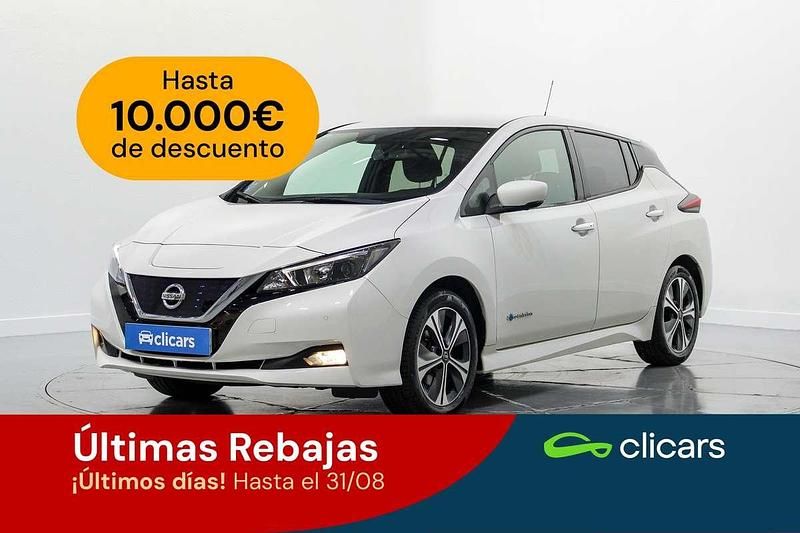 Blanco Usado 2018 Nissan Leaf N-Connecta Utilitario | 11.890 € (Precio justo) - Imagen 1/4