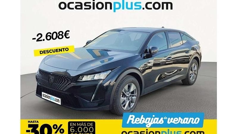 Negro Usado 2024 Peugeot 408 Allure Berlina | 26.082 € (Super precio) - Imagen 1/4