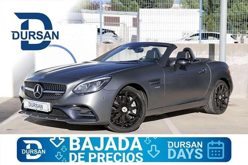 Gris Usado 2016 Mercedes SLC200 Descapotable | 33.990 € - Imagen 1/4