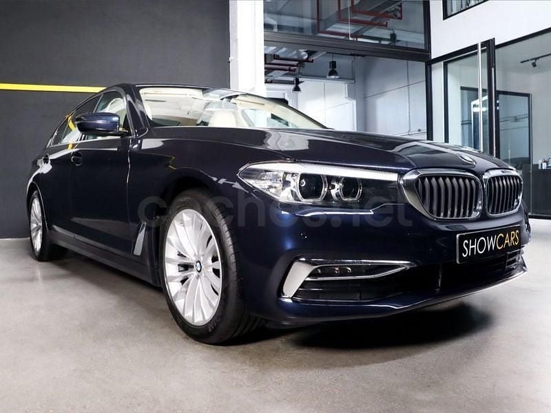 Usado BMW 520 Luxury Line 184 CV (135 kW) 2019 Azul Berlina