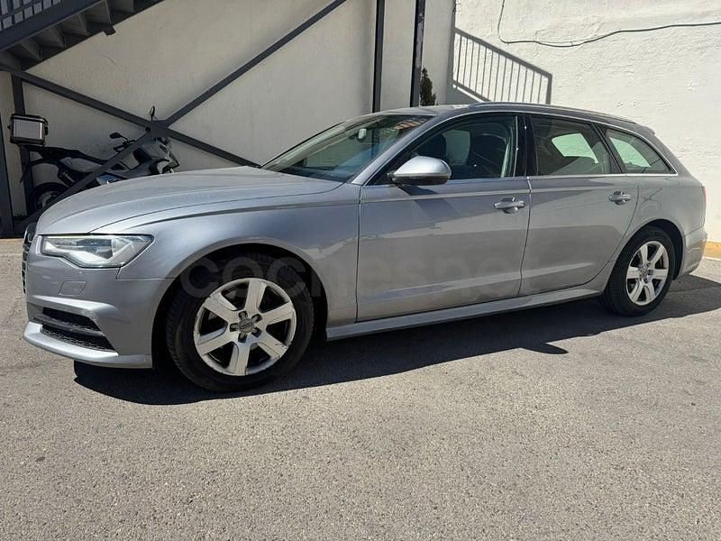 Usado Audi A6 190 CV (139 kW) 2017 Gris / plata Familiar