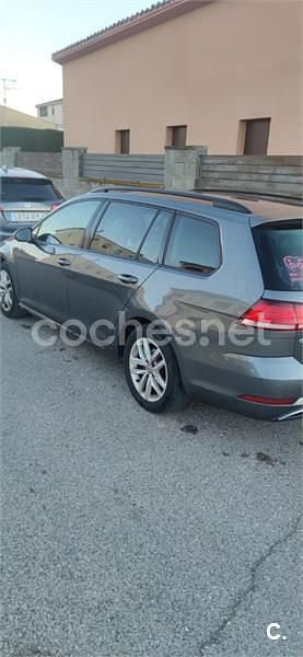 Usado VW Golf VII Advance 125 CV (91 kW) 2018 Gris / plata Familiar