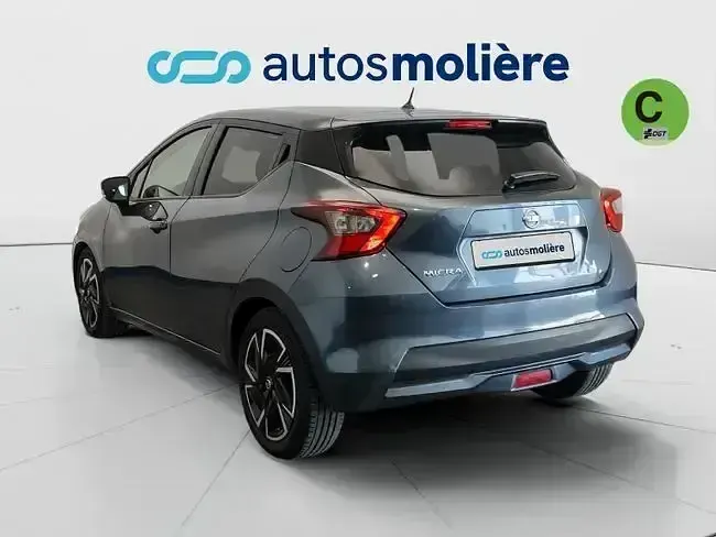 Usado Nissan Micra Acenta 92 CV (67 kW) 2021 Negro Utilitario