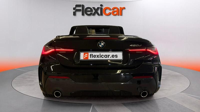 Usado BMW 420 190 CV (139 kW) 2022 Negro Descapotable