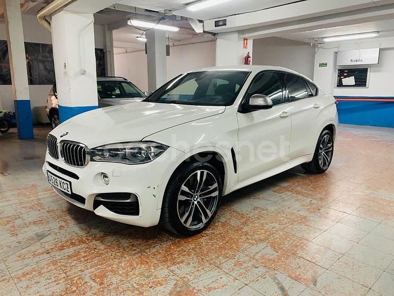 Blanco Usado 2018 BMW X6 M50 SUV | 28.900 € - Imagen 1/4