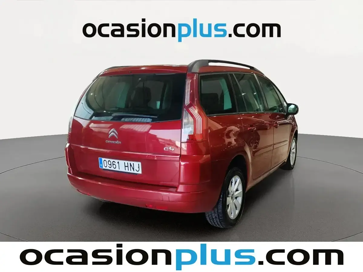 Usado Citroën C4 Seduction 112 CV (82 kW) 2012 Rojo Monovolumen