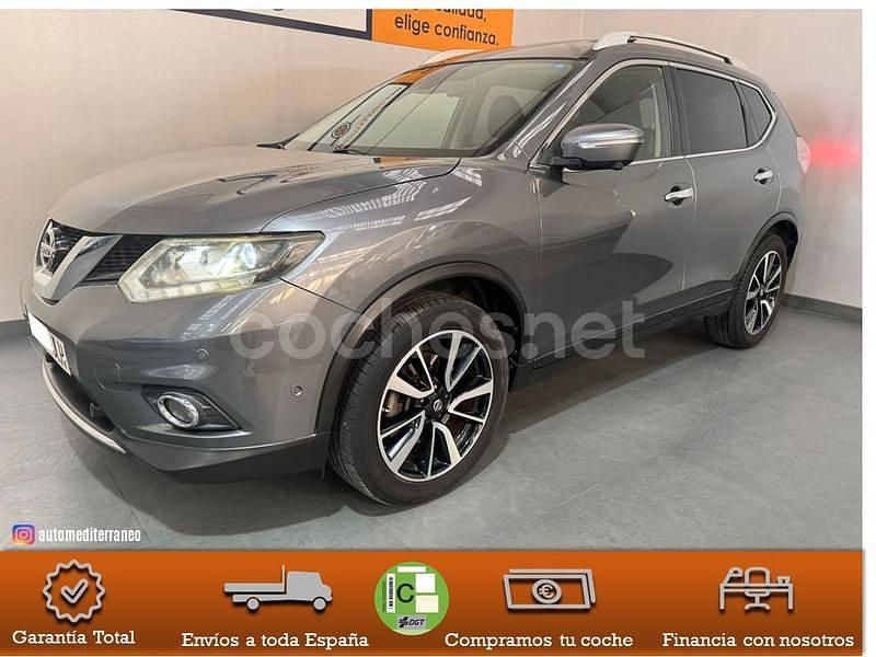 Gris / plata Usado 2016 Nissan X-Trail Tekna SUV | 16.990 € (Precio justo) - Imagen 1/4