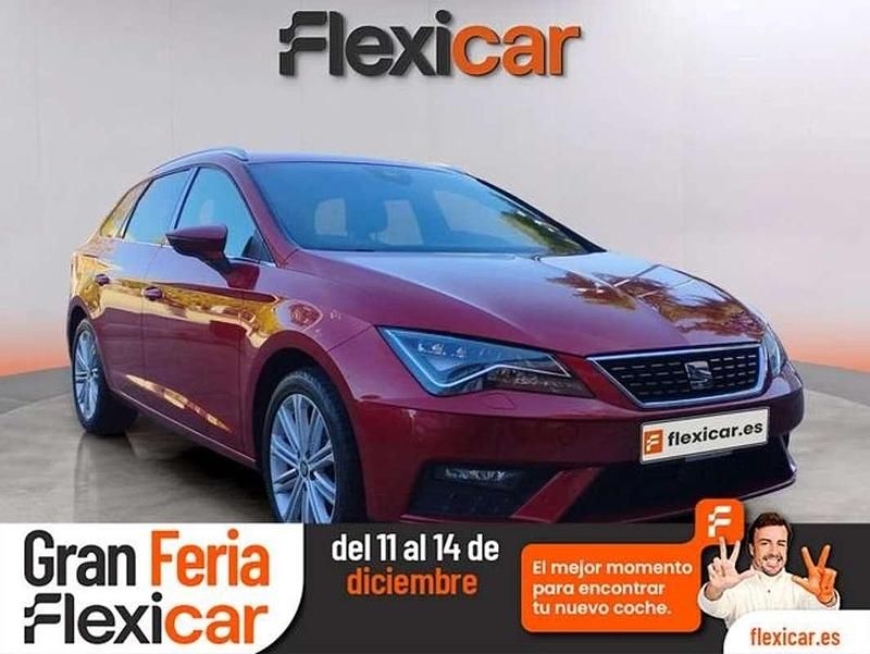 Naranja Usado 2018 Seat Leon ST Familiar | 15.290 € (Buen precio) - Imagen 1/4