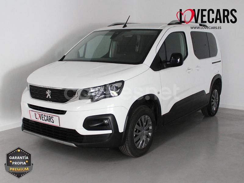 Usado Peugeot Rifter Active 130 CV (95 kW) 2021 Blanco Monovolumen