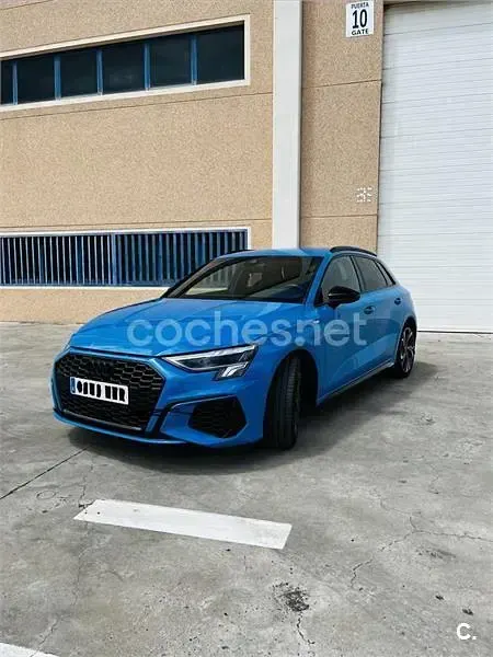 Usado Audi A3 150 CV (110 kW) 2023 Azul Berlina