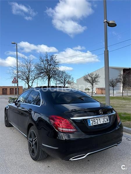 Usado Mercedes C220 170 CV (125 kW) 2015 Negro Berlina