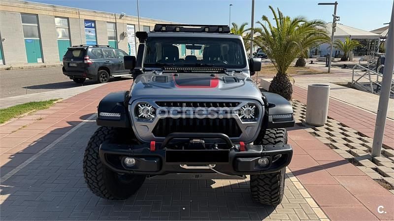 Usado Jeep Wrangler Unlimited Rubicon 284 CV (208 kW) 2018 Gris / plata SUV