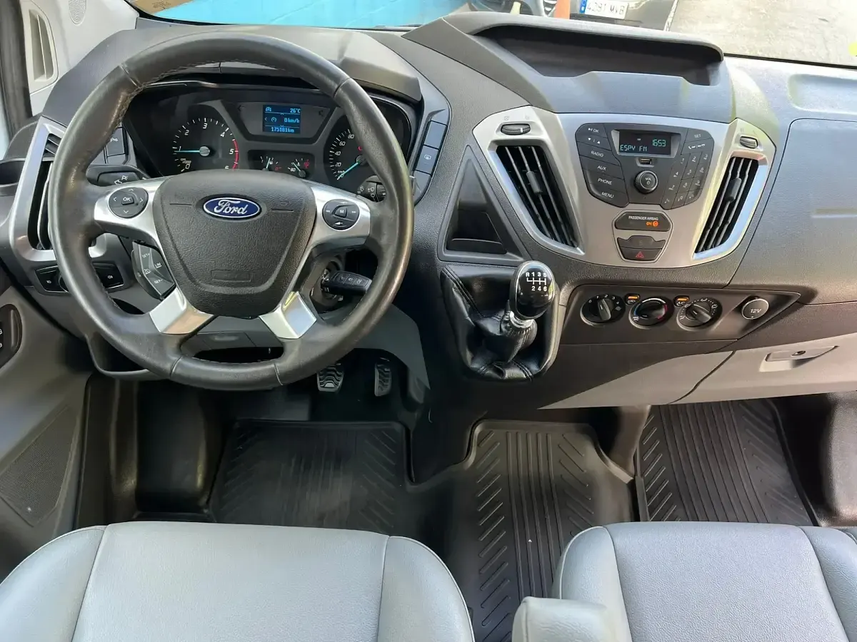 Usado Ford Transit Custom Ambiente 105 HP (77 kW) 2017 Branco Carrinha