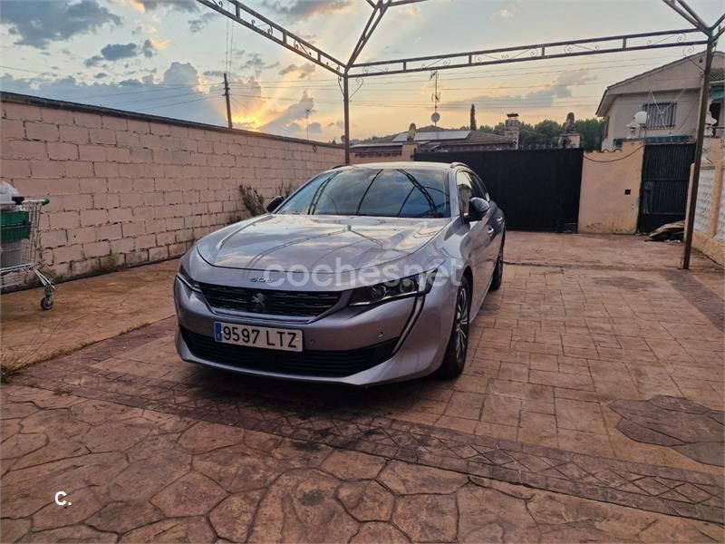 Gris / plata Usado 2021 Peugeot 508 GT Familiar | 16.500 € (Buen precio) - Imagen 1/4