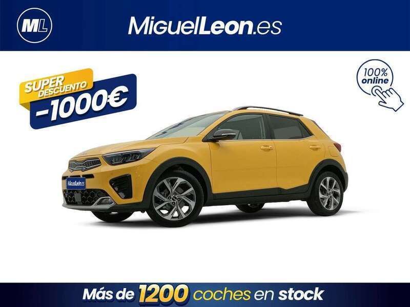 Amarillo Usado 2023 Kia Stonic GT-Line SUV | 17.985 € (Precio justo) - Imagen 1/3