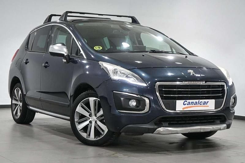 Usado Peugeot 3008 Allure 115 CV (84 kW) 2014 Azul Monovolumen
