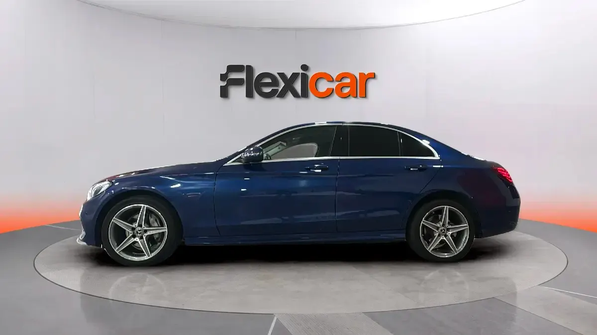 Usado Mercedes C220 194 CV (142 kW) 2018 Azul Berlina