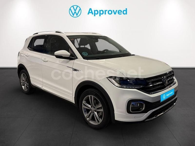 Blanco Usado 2021 VW T-Cross Sportline SUV | 19.995 € (Un poco caro) - Imagen 1/4