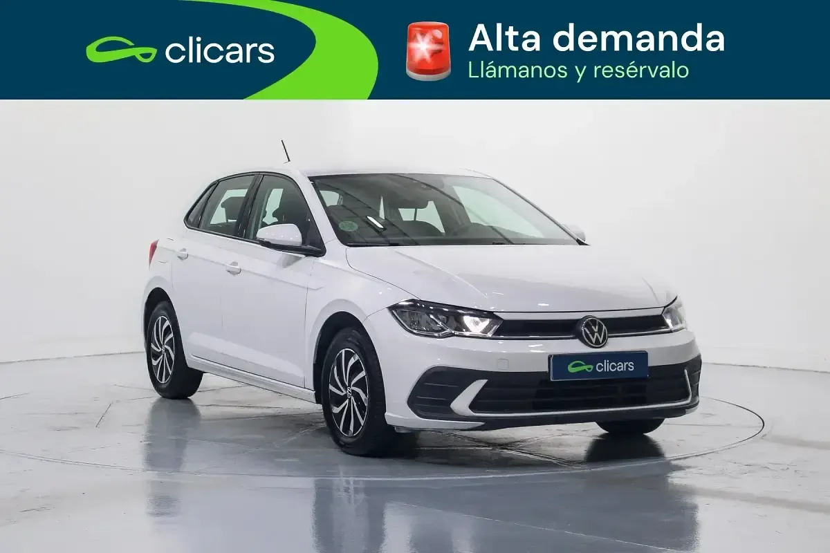 Usado VW Polo Life 95 CV (69 kW) 2023 Blanco Utilitario
