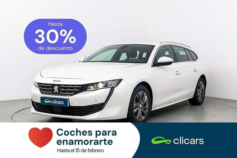 Usado Peugeot 508 SW Active 131 CV (96 kW) 2021 Blanco Familiar