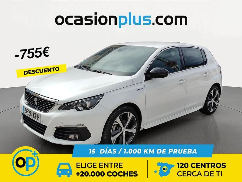 Usado Peugeot 308 GT-line 130 CV (95 kW) 2017 Blanco