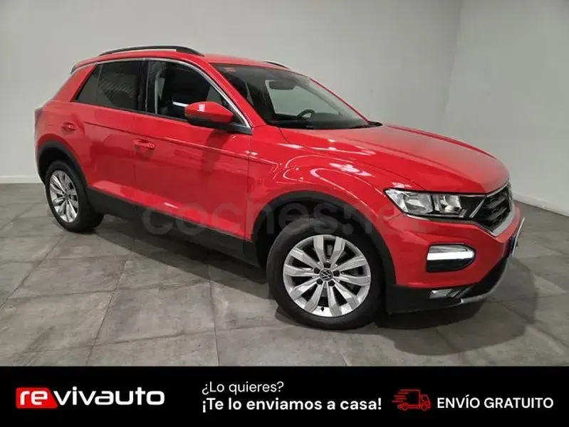Usado VW T-Roc Advance 150 CV (110 kW) 2021 Rojo SUV