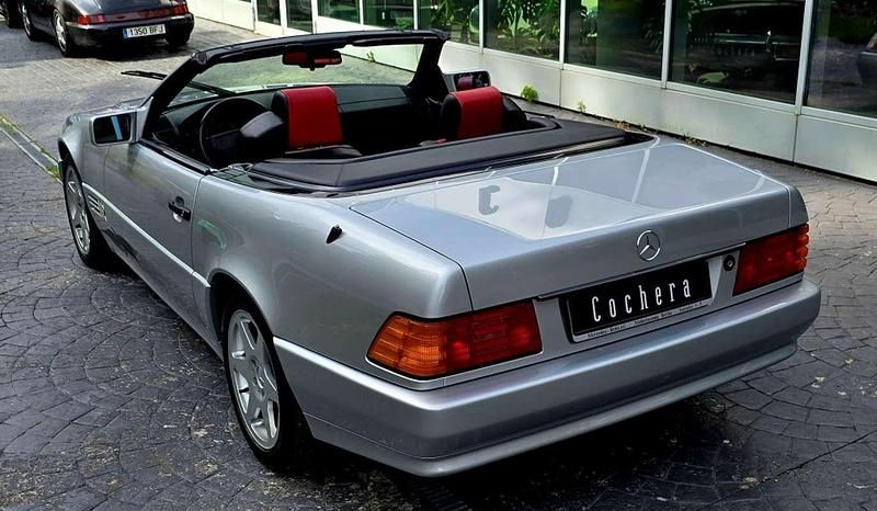 Usado Mercedes SL320 230 CV (169 kW) 1995 Plateado Coupe