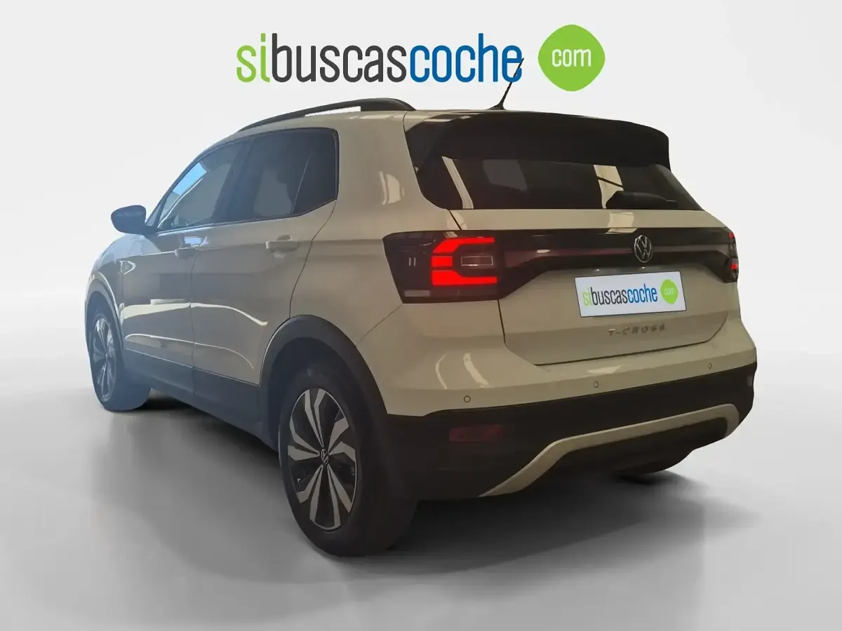 Usado VW T-Cross Advance 110 CV (80 kW) 2022 Blanco SUV
